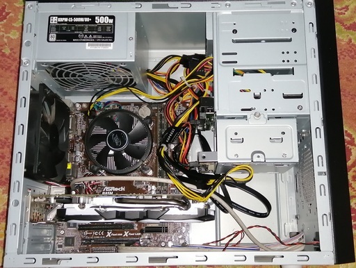 ゲーミングPC RX570 (GTX1060相当) Core i5 新品SSD 240GB HDD2TB