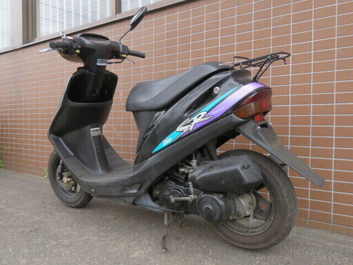 □HONDA DIO SR AF28 ホンダ ディオ SR 9297km 50cc ブラック タイヤバリ山! 実動! 原付 原チャリ スクーター バイク 札幌発 □HONDA DIO SR AF28 ホンダ ディオ SR 9297km 50cc ブラック