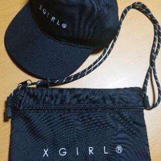 X GIRL☆サコッシュ＆キャップ