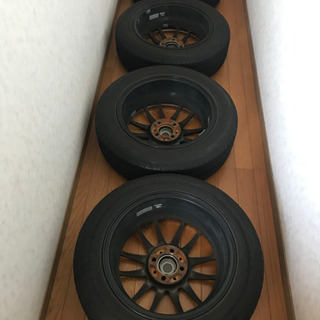 ★ホンダ フィットRS用★ホイールタイヤセット★美品