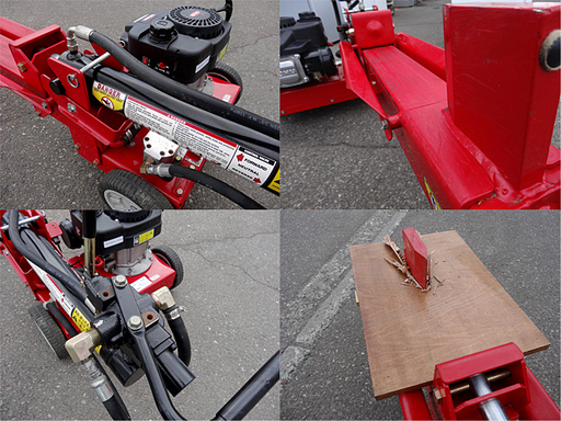 送料無料☆エンジン薪割り機☆ROVER LS 8T Compact Log Splitter 粉砕