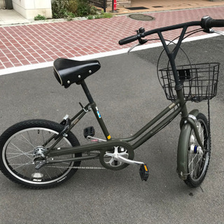 20インチ ブリジストン三段ギア自転車 中古 麻布