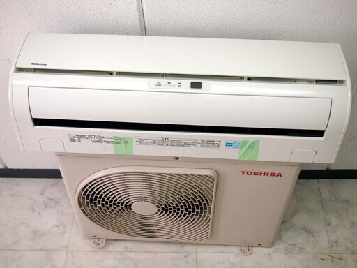 【16】18年製 東芝 エアコン(おもに6畳用) RAS-2257V