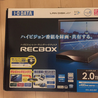 値下げ　IO DATA RECBOX