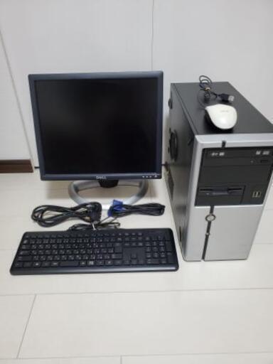 5/30～5/31だけ値下げ！Win10・officeインスト済」中古デスクトップパソコン+モニター+キーボード+マウスのフルセット