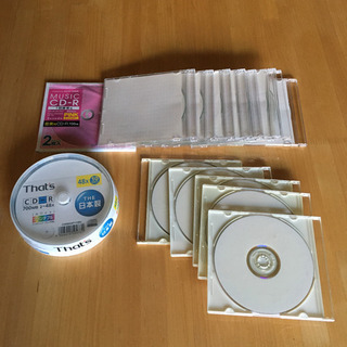CD-R 20枚、DVD-R 5枚セット