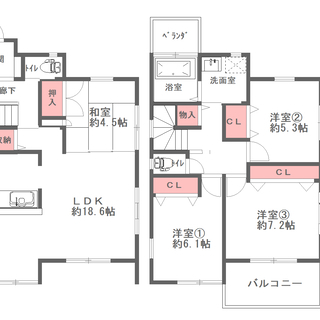 北東角地の築浅戸建♪がこの価格！！　駐車場２台可能(^^)/　太陽光発電付なので、お家でお得にエコ♪　浴室にバルコニーがあります(笑)の画像