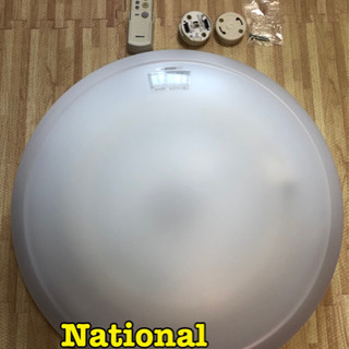 【無料】National 蛍光灯照明器具 8〜12畳タイプ ムシ...