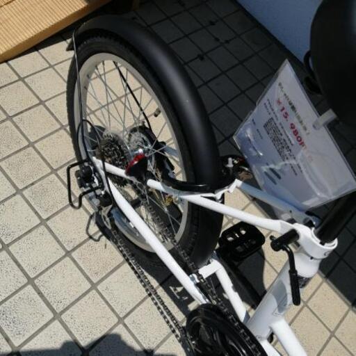 ファッション 人気折り畳み車です。6段変速付き。もちろん新車です。 