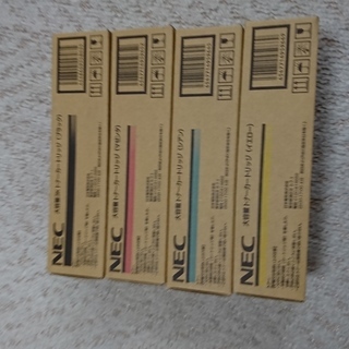 ジャンク NEC MultiWriter 5750C 純正トナー4色付き