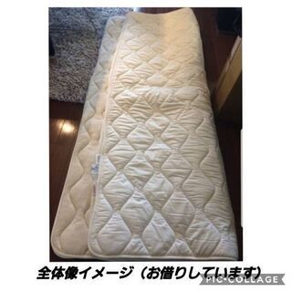 ベッドパッド　丸八真綿　キングサイズ