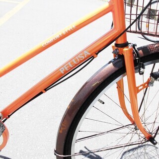 自転車 27インチ PELUSA COMFORT STYLE 6段変速 シティサイクル 苫小牧