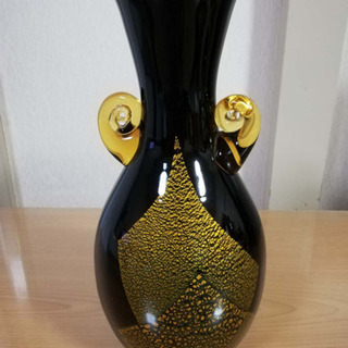 金箔模様の花瓶