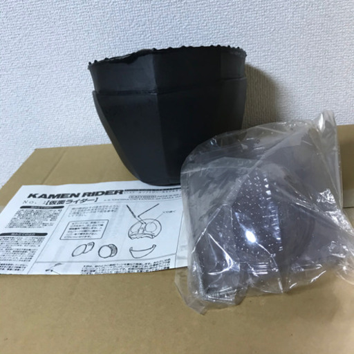 海洋堂 SUPER HERO REPLICA MASK SERIES 仮面ライダー1号　1/1 ソフビキット未組立