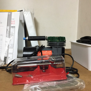 エアコンプレッサーとエアブラシ ホルベイン