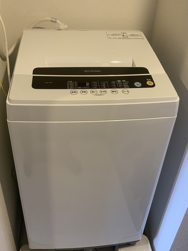 半年間使用　2019年製　洗濯機　⒌0kg アイリスオーヤマ
