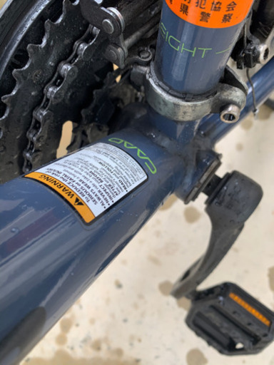 使用1年未満タイヤカスタム済クロスバイク