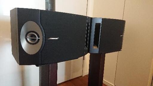 BOSE201V オーディオスピーカー (スタンド付き)