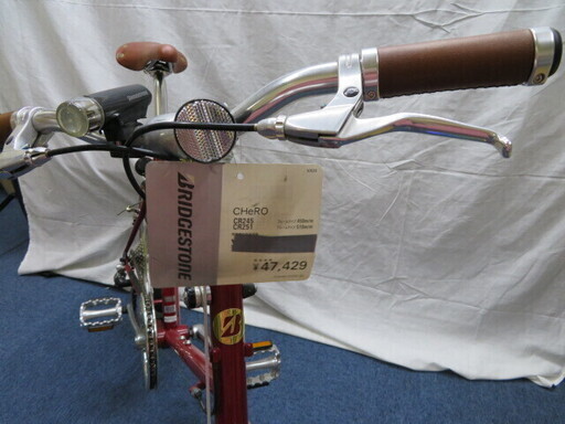 未使用ブリヂストン CR245 ミニベロ CHeRO 20型 最高 外装8段変速  