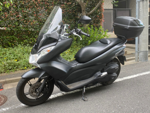 ☆再募集:格安:ホンダPCX150 KF12 GIVIスクリーン・ボックス付き