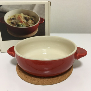 キントー Kinto ほっくり丸グラタン 陶器 皿