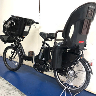 ブリヂストン アンジェリーノ 20インチ 3人乗り 8.9ah 黒 電動自転車