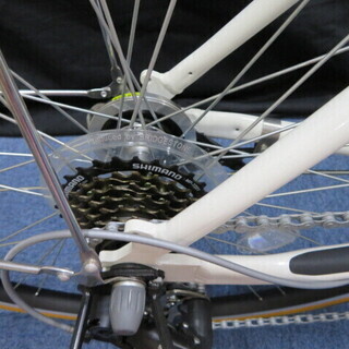 新古品ブリヂストン 自転車 マークローザ M77ST5 ホワイト 27インチ