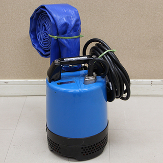 中古 美品 鶴見製作所 ツルミ 工事用排水 水中ポンプ LB-480-52 100V 50Hz 非自動形(D3577kwxY) 中古 美品 鶴見製作所 ツルミ 工事用排水 水中ポンプ LB-480-52 100V