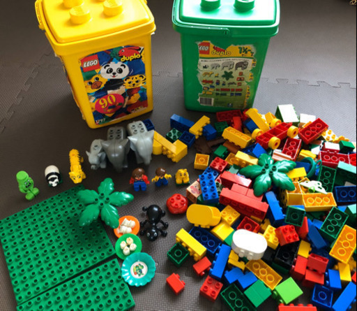 Lego デュプロ 2個セット レゴ どうぶつ アニマル Sasa3 新下関のおもちゃの中古あげます 譲ります ジモティーで不用品の処分