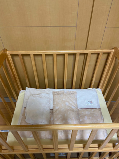 値下げします‼️カトージ KATOJI ミニベッド チャーミー ナチュラル  