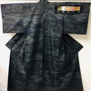 貴重！ 大島紬 都喜ヱ門 証紙あり