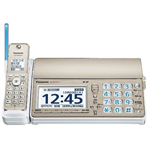 パナソニック コードレス　固定電話　Panasonic KX-PZ710DL-N