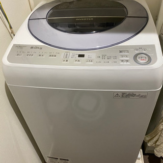SHARP2017年製洗濯機