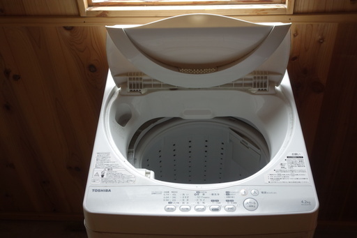 【引取限定】 TOSHIBA 東芝 4.2kg 洗濯機 2013年製 中古