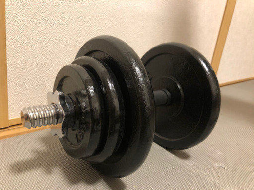 トレーニングベンチ/ダンベルMAX20kgx2/トレーニングマット