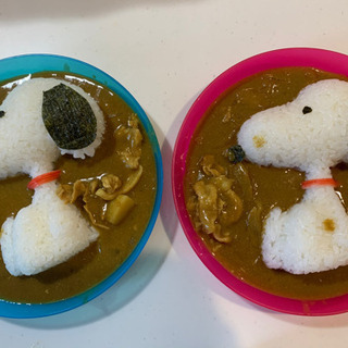 スヌーピー　キッチングッズ　パン　カレー