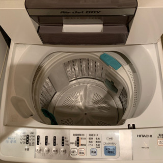 日立全自動洗濯機　白い約束　7kg