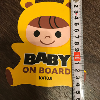 KATOJI BABY ON BOARD 赤ちゃん乗ってます