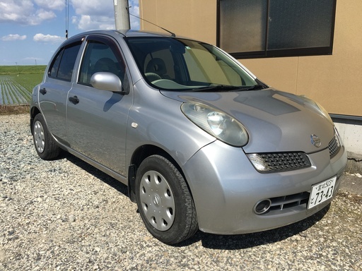 日産マーチak12 1300 シルバー実走行32 564 車検3年4月非常に綺麗です シボレー 古川のマーチの中古車 ジモティー