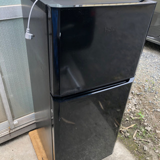 ハイアール 121L 2ドア冷凍冷蔵庫 ブラック JR-N121A-K