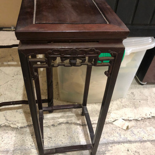 アンティーク飾り台　他2点 花台！台！2点アンティーク