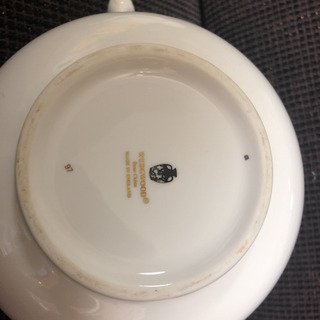 wedgwood ユーランダーパウダーグリーン　ティーポット