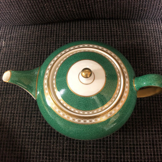 wedgwood ユーランダーパウダーグリーン　ティーポット