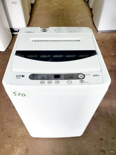 高年式‼️520番 YAMADA✨全自動電気洗濯機✨YWM-T60A1‼️
