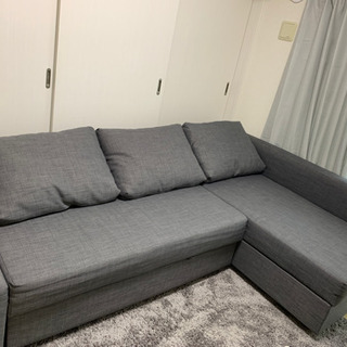 【美品‼︎】IKEA フリーヘーテン　ソファベッド　