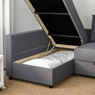 【美品‼︎】IKEA フリーヘーテン　ソファベッド　