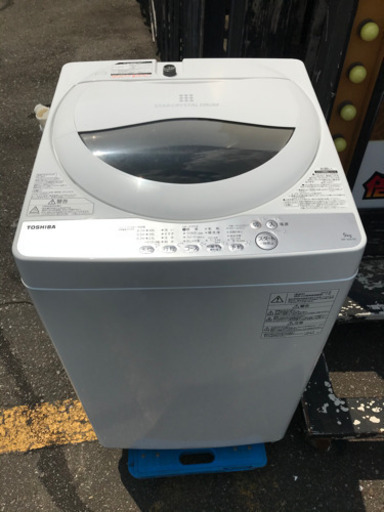 TOSHIBA 東芝 掃除汐どき 2018年間製 5.0kg AW-5G6 - whirledpies.com