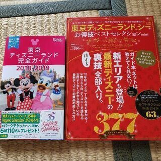 【受け渡し予定者決定⠀】東京ディズニーランド ガイド本2冊セットで