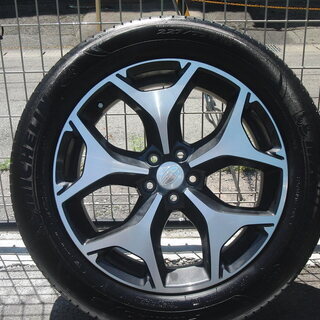 値下げ 225/55R18 4本セット スバル純正ホイール・サマー夏タイヤ