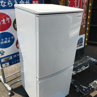 【2019年製】SHARP 冷凍冷蔵庫SJ-D14E-W   137L